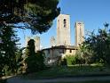 (15) San Gimignano topwers from the fortress gardens